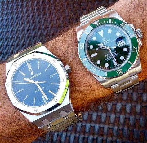 rolex submariner vs audemars piguet royal oak|audemars piguet vs rolex.